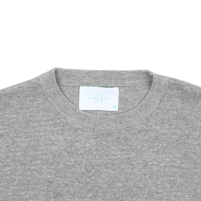 Reflective W Sweater - Heather Grey