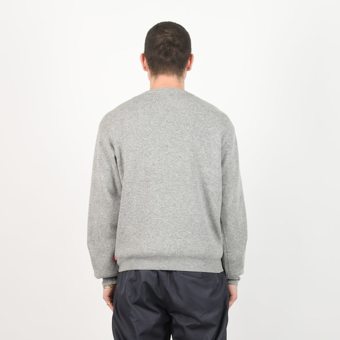 Reflective W Sweater - Heather Grey