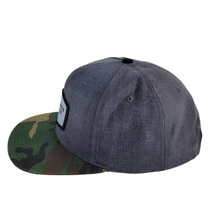 Richardson Flat Bill Wool Snapback - Fly Shop Logo