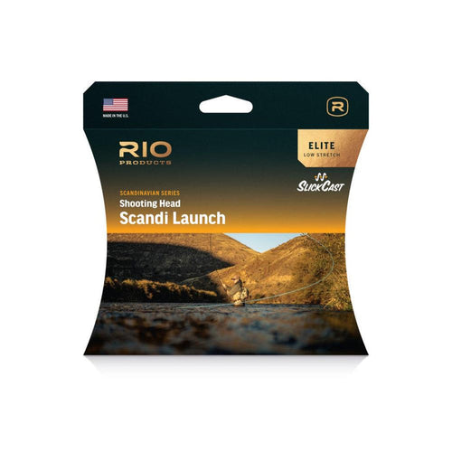 RIO Elite Scandi Launch freshwater spey line shooting head