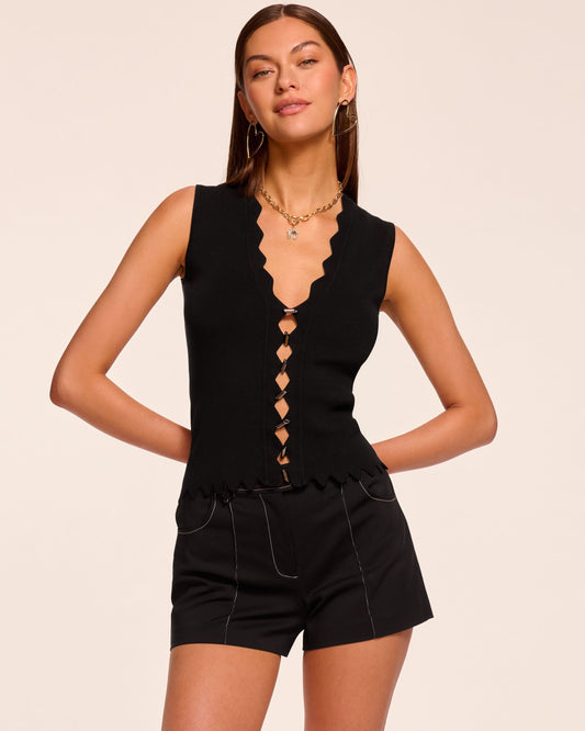 Marco Stretch Cotton Stitched Mini Short