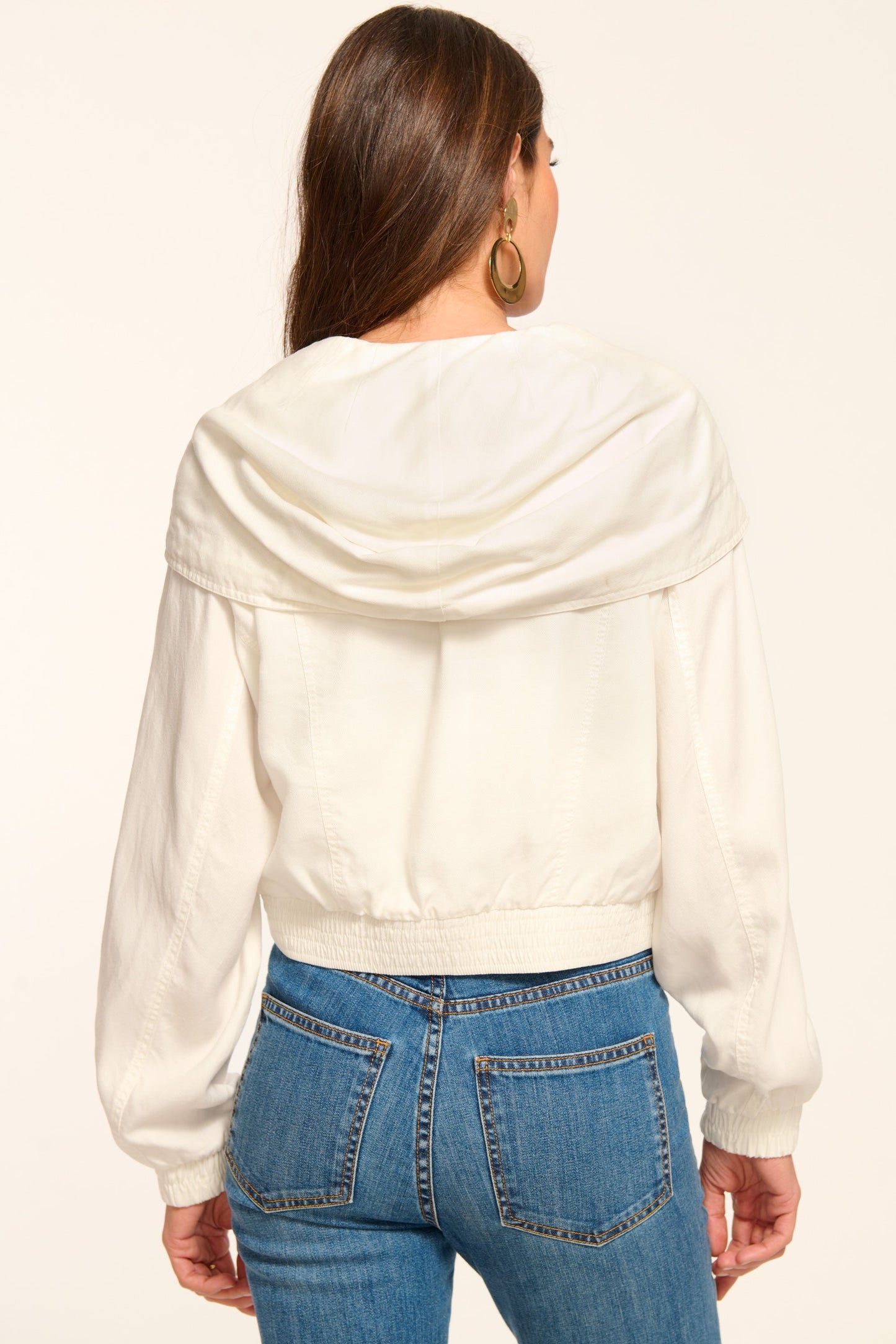 Juliana Cropped Hoodie Jacket