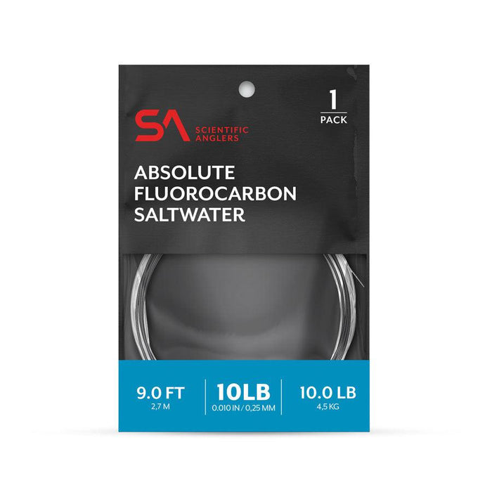 Scientific Anglers Absolute Fluorocarbon Saltwater Leader 9ft