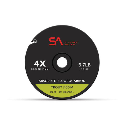 Scientific Anglers Absolute Fluorocarbon Trout Tippet 100m