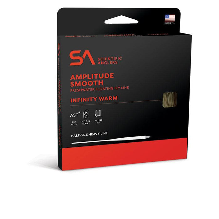 Scientific Anglers Amplitude Smooth Infinity Warm Taper freshwater streamer fly line