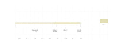 Scientific Anglers Frequency Boost fly line - detail view