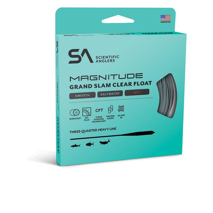 Scientific Anglers Magnitude Smooth Grand Slam Clear Float saltwater fly line