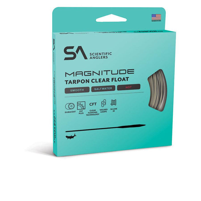 Scientific Anglers Magnitude Smooth Tarpon Clear Float saltwater fly line