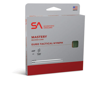Scientific Anglers Mastery Euro Tactical Nymph Braided Core freshwater euro nymph line double taper