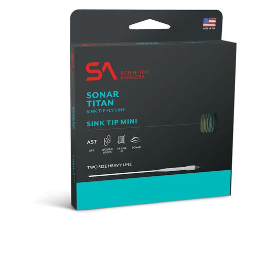 Scientific Anglers Sonar Titan Sink Tip Mini freshwater streamer fly line