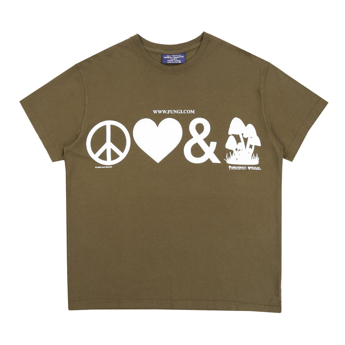 Shrrom Your Face T-Shirt - Olive