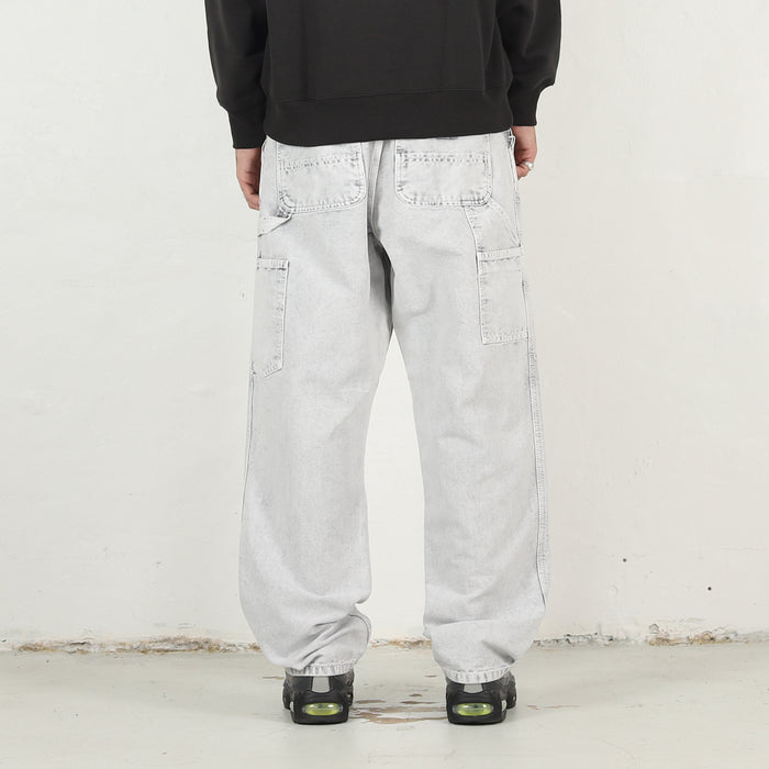 Single Knee Pant - Black chalk wash