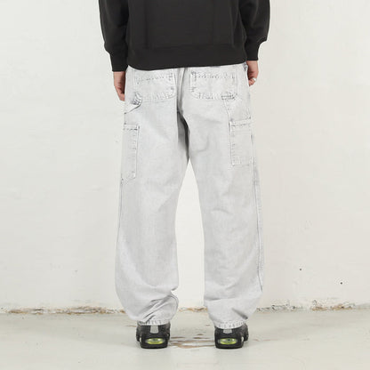 Single Knee Pant - Black chalk wash