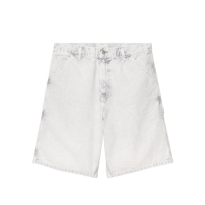 Single Knee Short - Black chalk wash