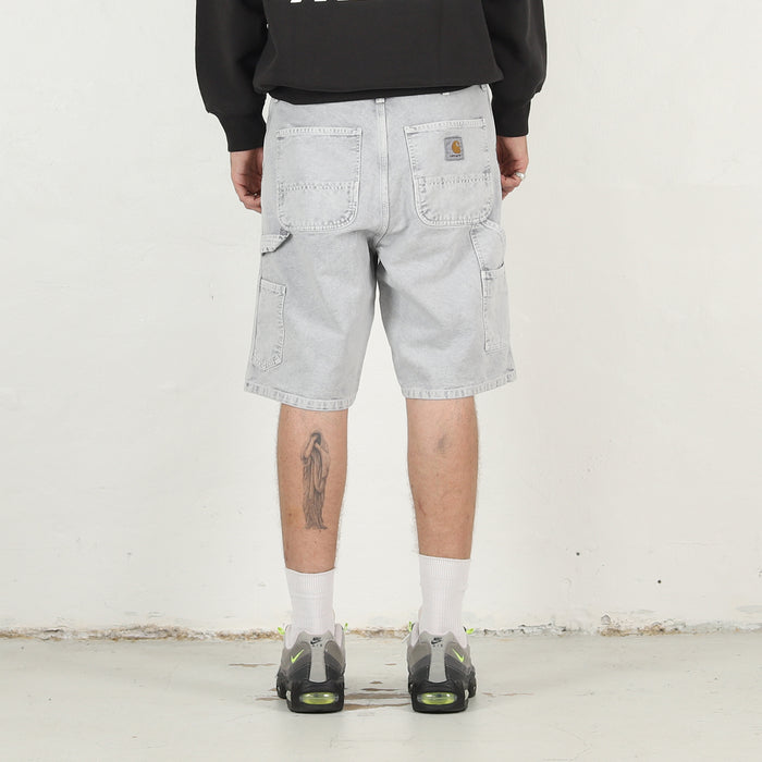 Single Knee Short - Black chalk wash