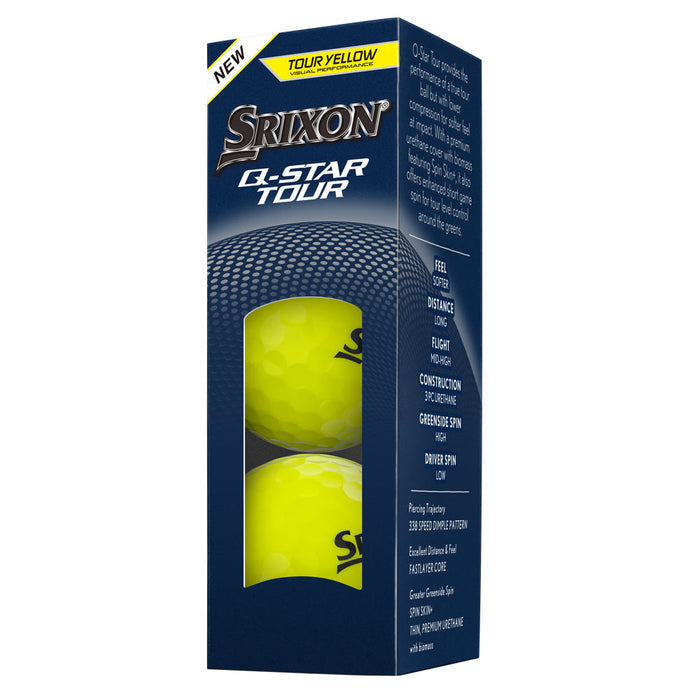 Srixon Q-STAR Tour 6 Golf Balls - Dozen