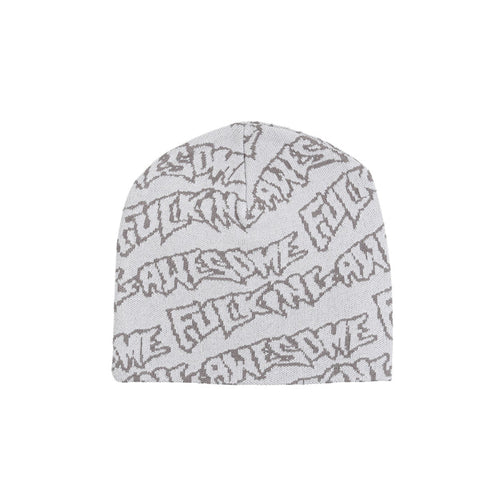 Stamp Repeat Skully - Grey Cream