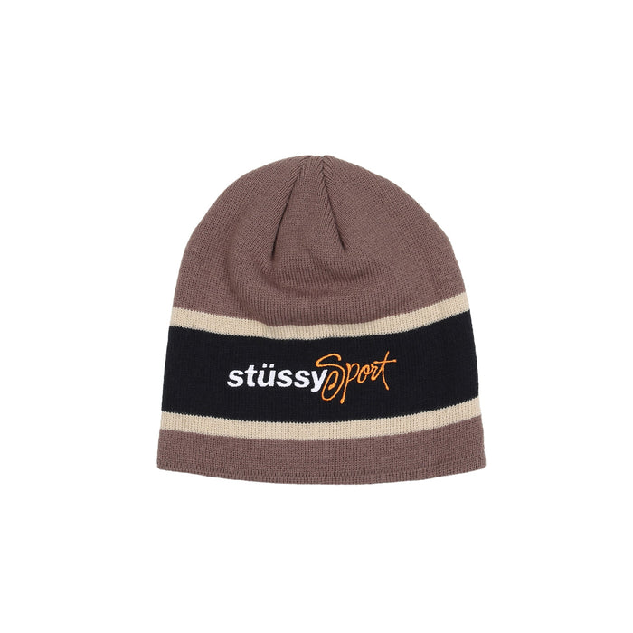 Stussy Sport Stripe Skullcap- Sand