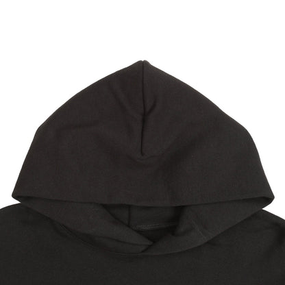 SUPPLY Big Web Hooded Sweatshirt - Black