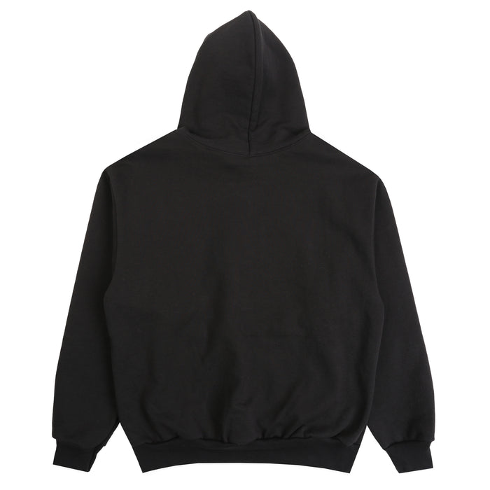 SUPPLY College Hooded Sweatshirt - Black