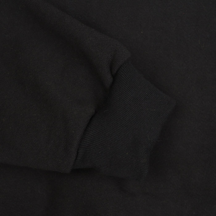 SUPPLY College Hooded Sweatshirt - Black