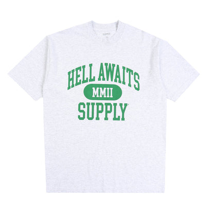 SUPPLY College SS T-Shirt - Ash Heather
