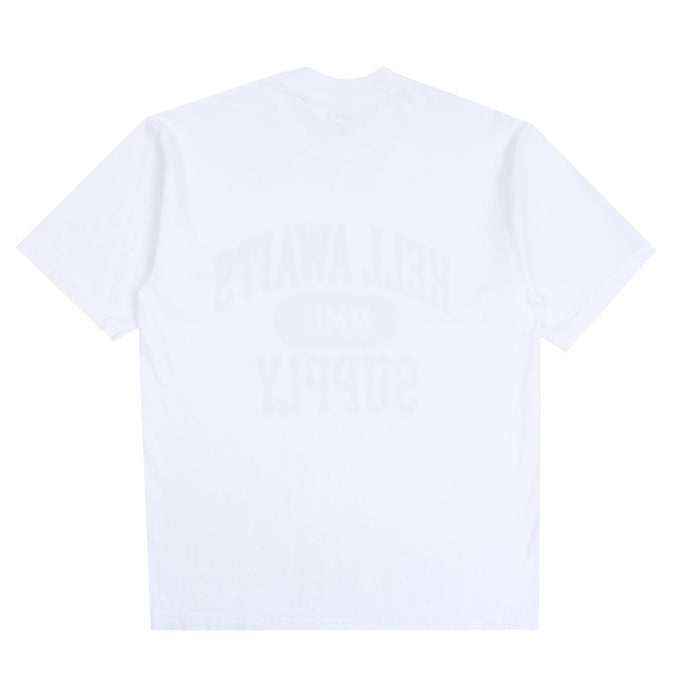 SUPPLY College SS T-Shirt - White