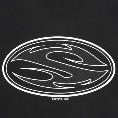 SUPPLY Tribal S SS T-Shirt - Black