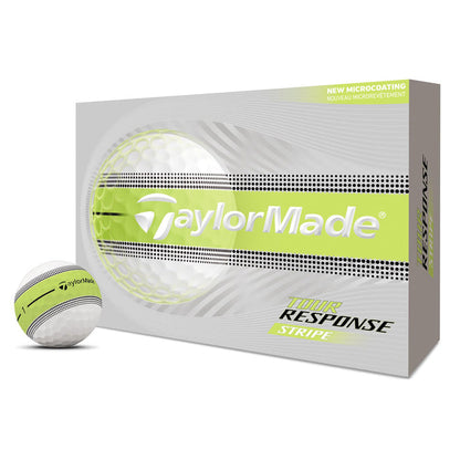 TaylorMade TM26 Tour Response Stripe Golf Balls - Dozen