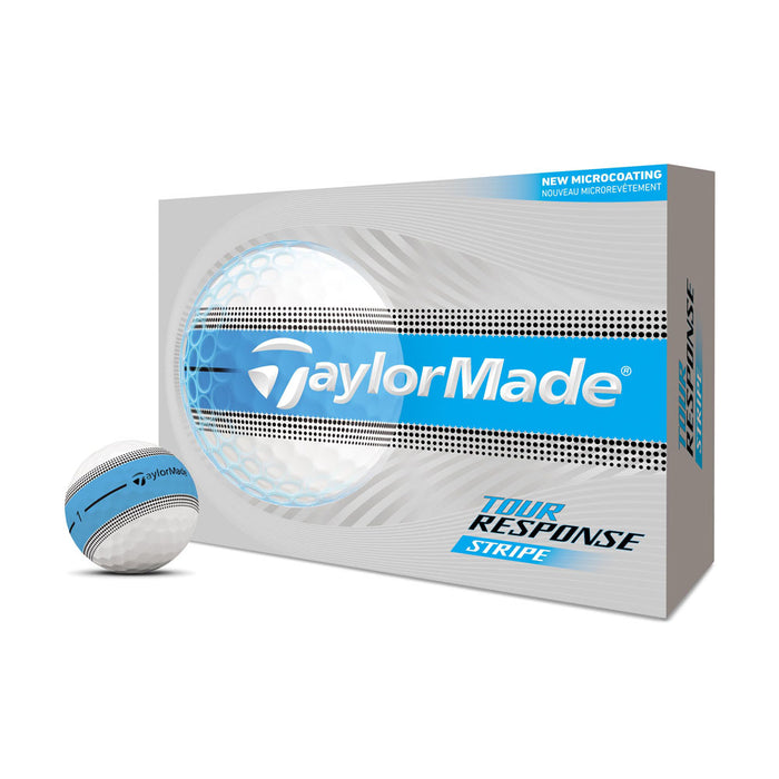 TaylorMade TM26 Tour Response Stripe Golf Balls - Dozen