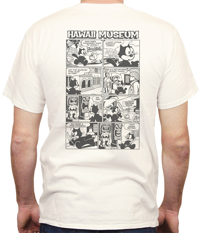 The Cat At Museum Hawaii T-Shirt
