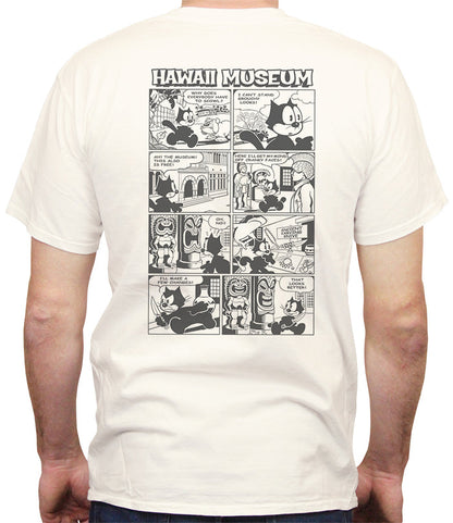 The Cat At Museum Hawaii T-Shirt
