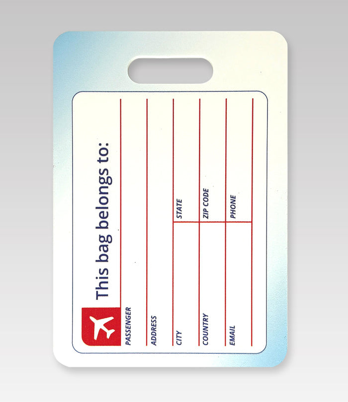 TWA Pin-Up Luggage Tag