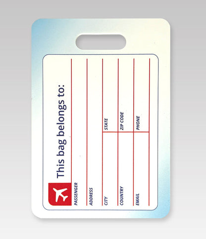 TWA Pin-Up Luggage Tag
