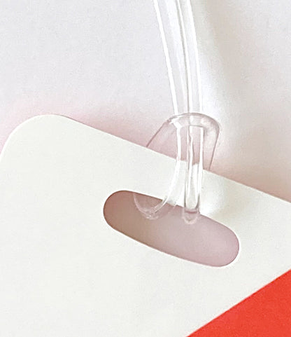 TWA Red Stripe Luggage Tag