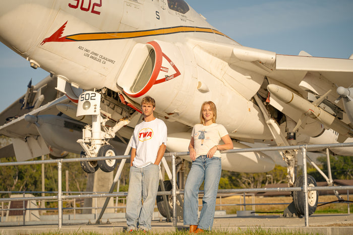 TWA Rings Retro Logo T-Shirt