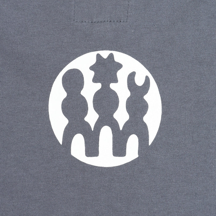 Two Headed Bird T-Shirt - Charcoal