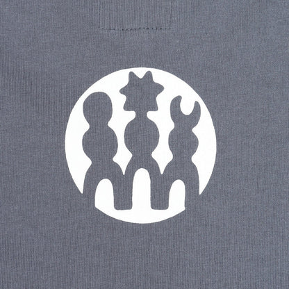 Two Headed Bird T-Shirt - Charcoal