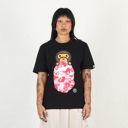 W' ABC Camo Milo On Ape Head - Black
