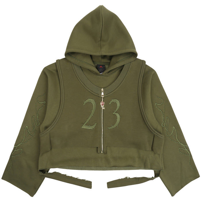 W' Air Jordan x Teyana Taylor Hoodie - Rough Green