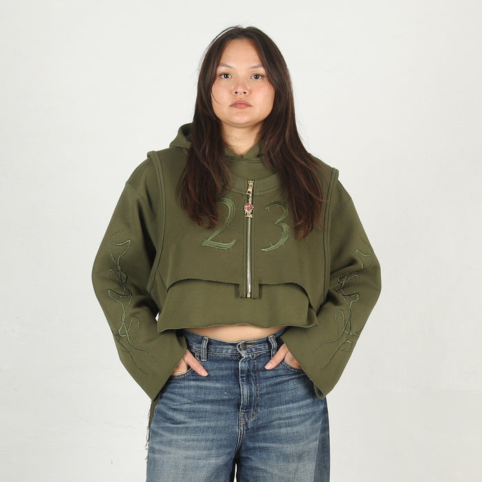 W' Air Jordan x Teyana Taylor Hoodie - Rough Green