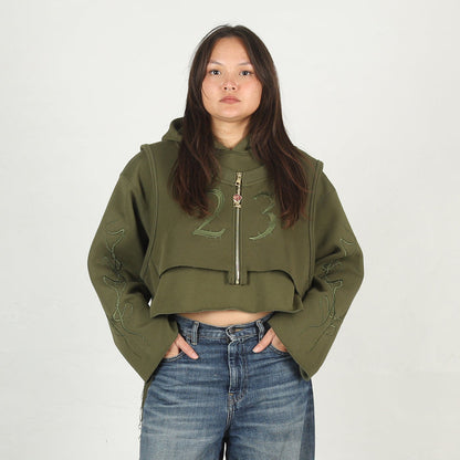 W' Air Jordan x Teyana Taylor Hoodie - Rough Green