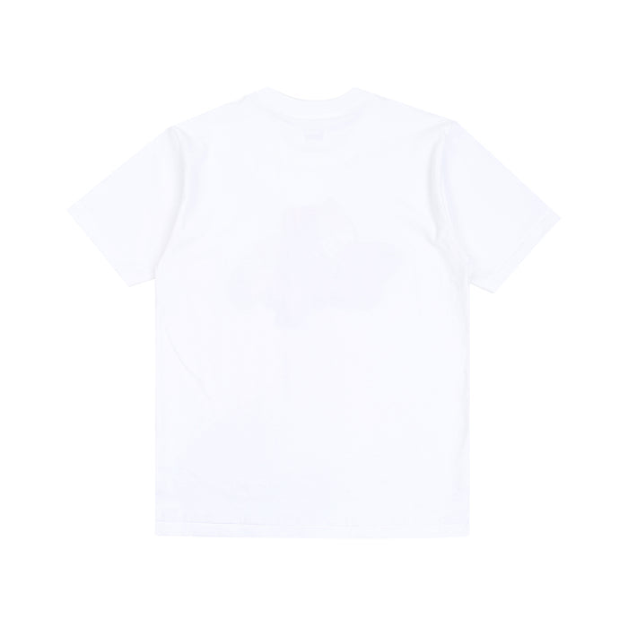 W' Pastel Color Camo Shark Milo T-Shirt - White