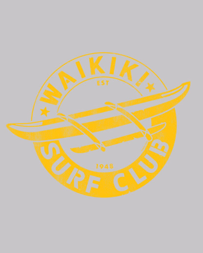 Waikiki Surf Club 1948 Retro T-Shirt